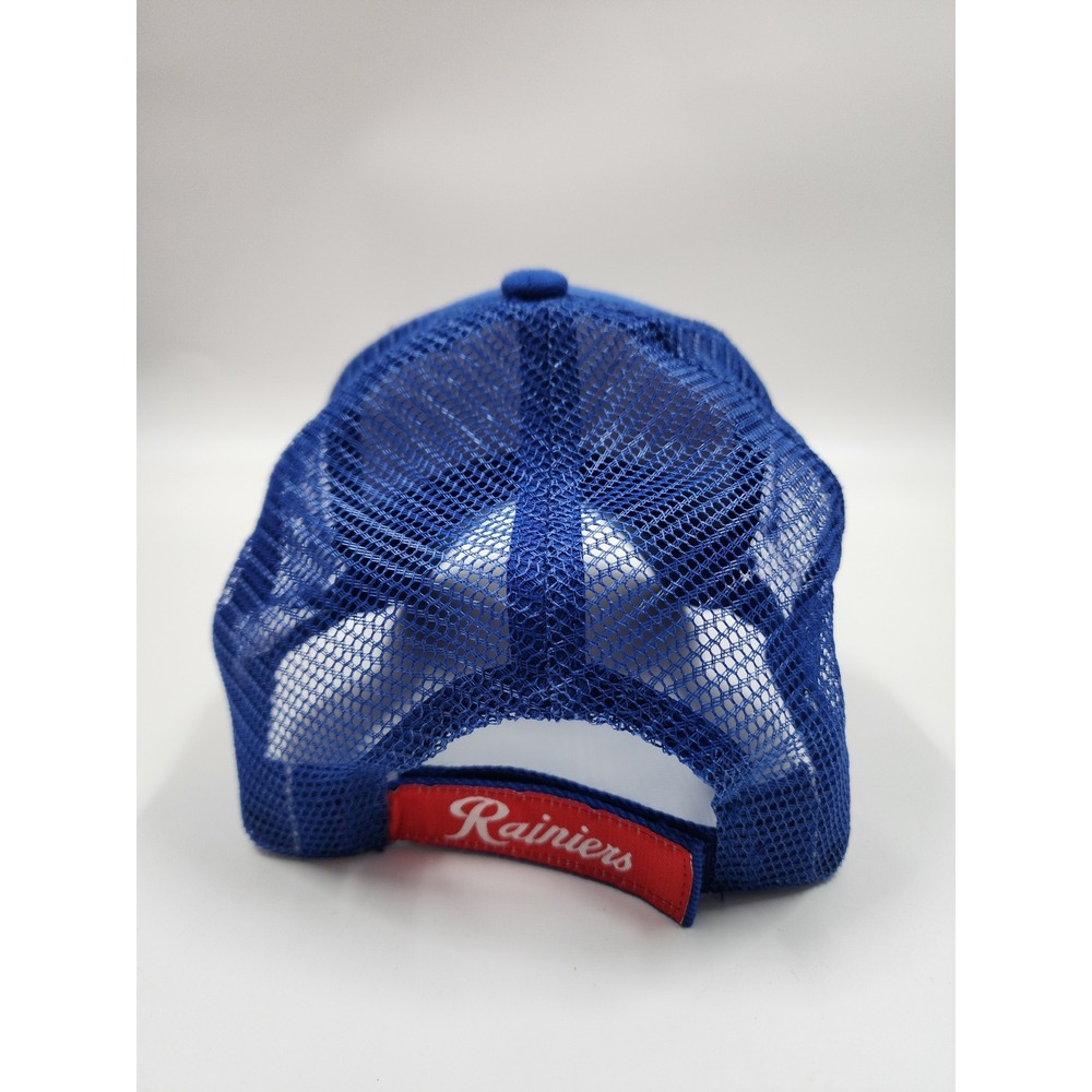 Tacoma Rainiers Blue Mesh Trucker Hat Baseball Cap Established 1995 Adjustable - Picture 2 of 6